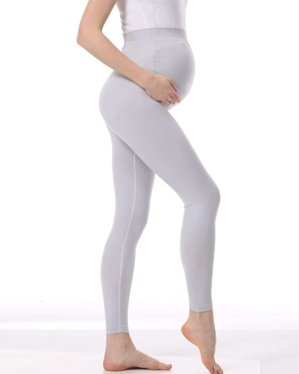 Legging de Grossesse Taille Haute – Confort Absolu & Maintien Parfait