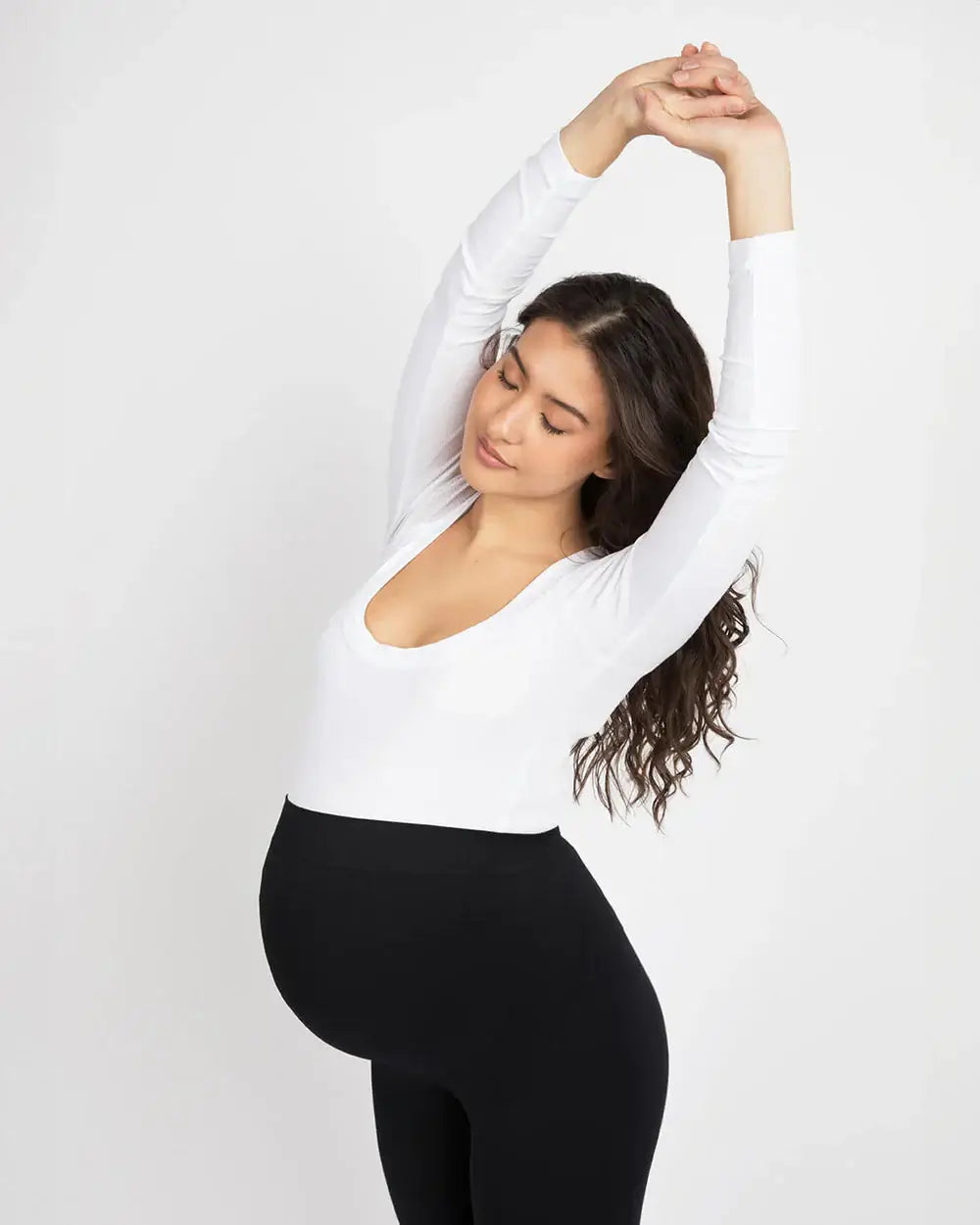 Legging de Grossesse Taille Haute – Confort Absolu & Maintien Parfait