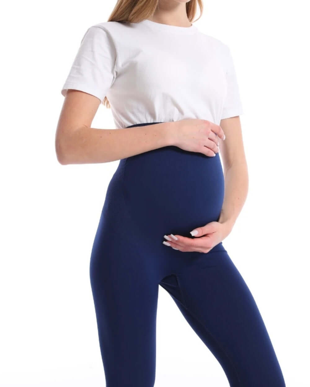 Legging de Grossesse Taille Haute – Confort Absolu & Maintien Parfait